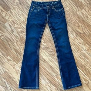 Miss Me Buckle jeans. Size 27, inseam 33.